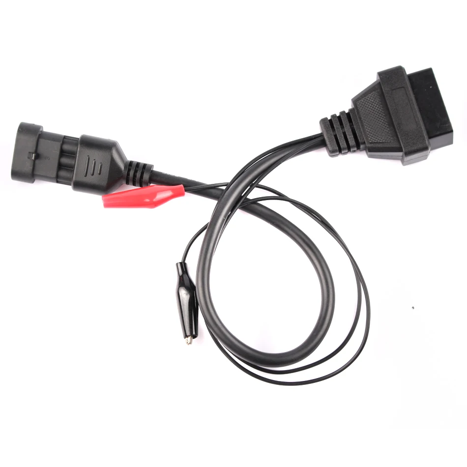 

Для Fiat 3-контактный на 16-контактный автомобильный удлинитель диагностических кабелей OBD2 кабель для Lancia OBDII Plug 3-контактный разъем-адаптер для автомобиля