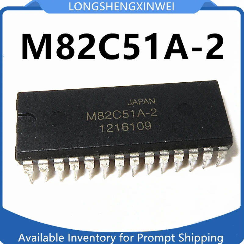 1PCS New M82C51A-2 82C51A 82C51 Universal Synchronous Asynchronous Transceiver DIP28 Original