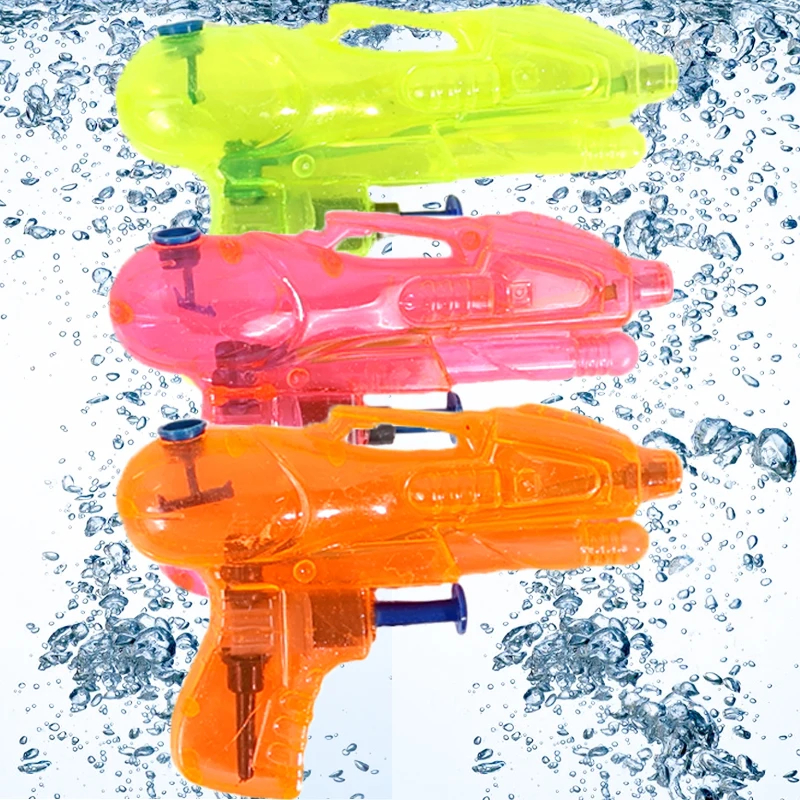 1/3Pcs Mini Squirt Water Guns Boys Transparent Water Gun Toys Kids Small Spray Pistol Fighting Games Bath Blaster Toys Gifts