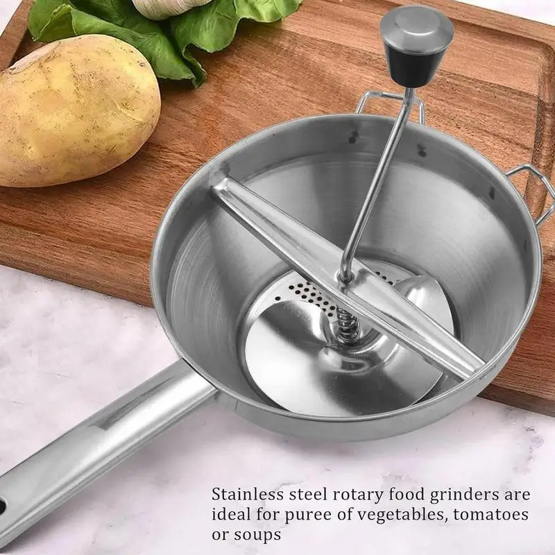 Stainless Steel Potato Ricer  Manual Potato Masher  With Handle Tomato Sauce Maker Machine Fruit Juicer Lemon Squeezer tools view 2