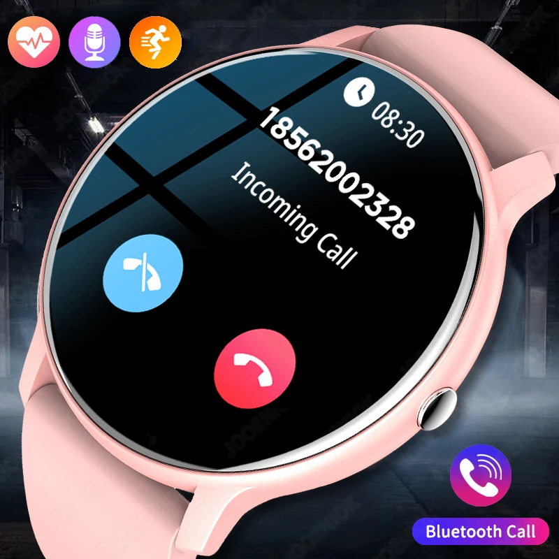 

LIGE 2025 новые умные часы мужские с полным сенсорным экраном спортивные часы для фитнеса пульсометр кислород в крови Bluetooth вызов SmartWatch женские