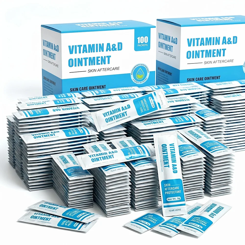 200/100/10pcs Tattoo Aftercare Cream Anti Scar Vitamin Ointment Permanent Makeup Tattoo Repair Gel Body Art Tattoo Accessories