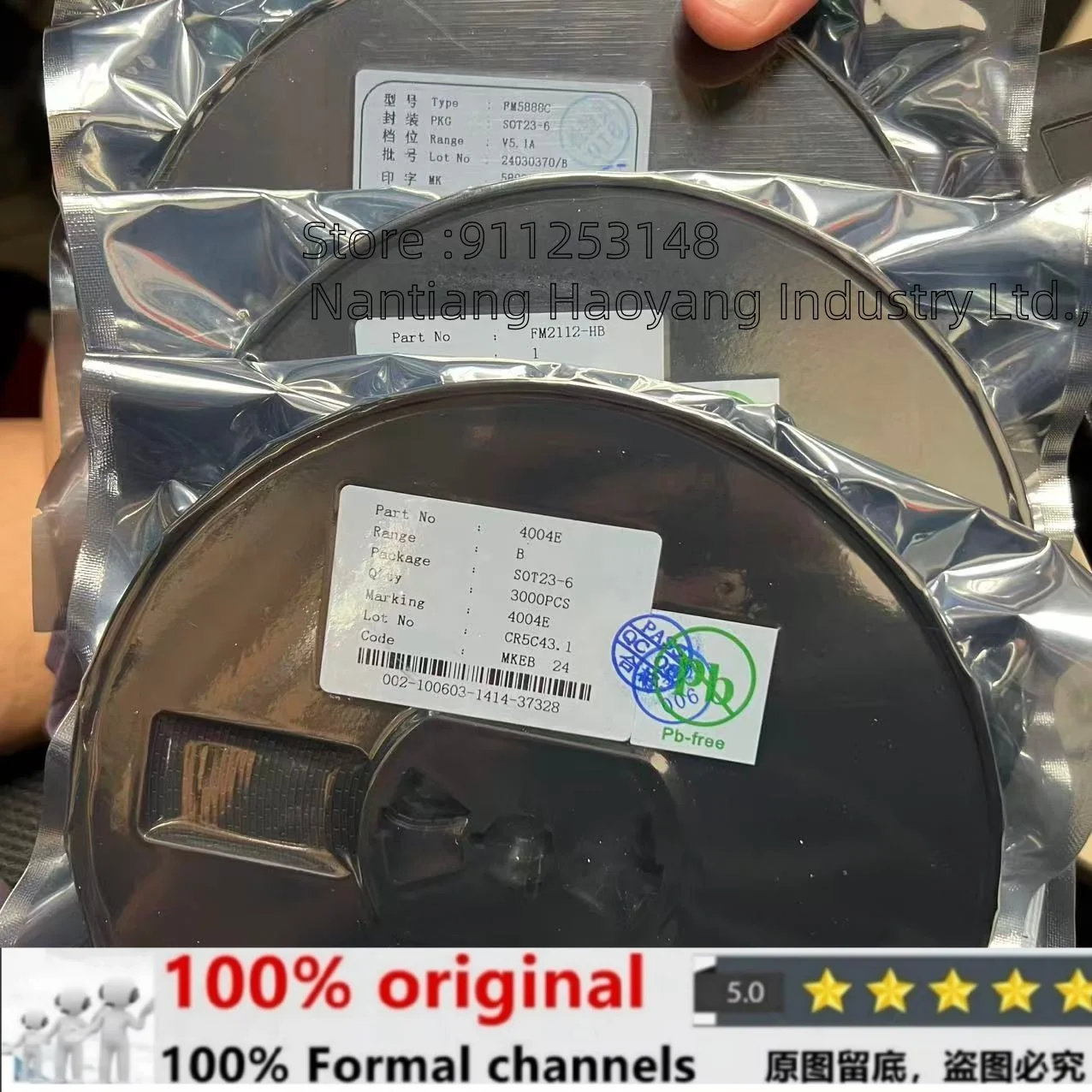 

Original Only 3000pcs/Lot 4004E