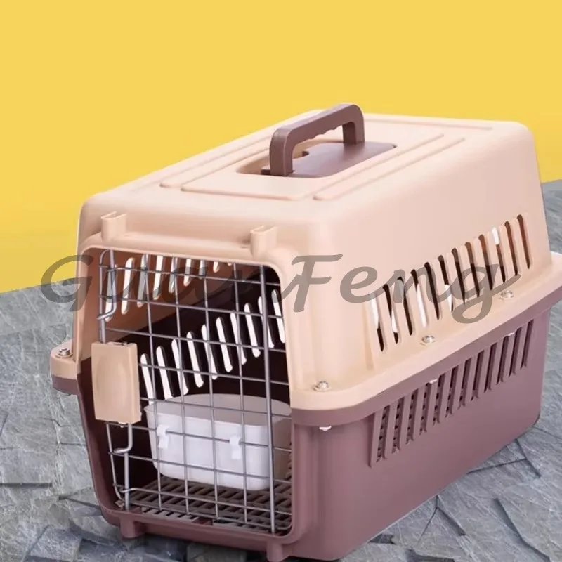 Foldable Large Dog Suitcase, Portable Pet Carrier with Rollers, Safe Kennel for Pet Mobility Needs
