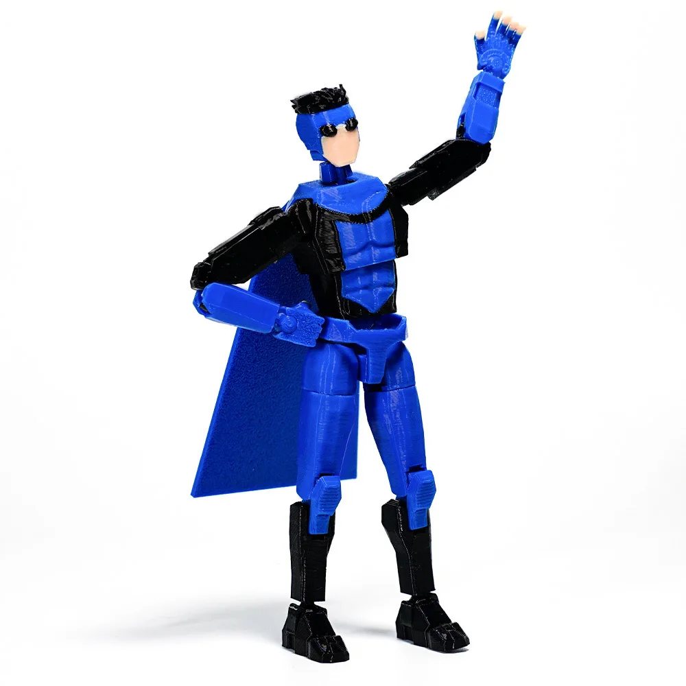 3D Printed Invincible 2.0 Superheroes Anime Multi-Jointed Shapeshift Toys Action Figures Mannequin Model Ornaments Gifts