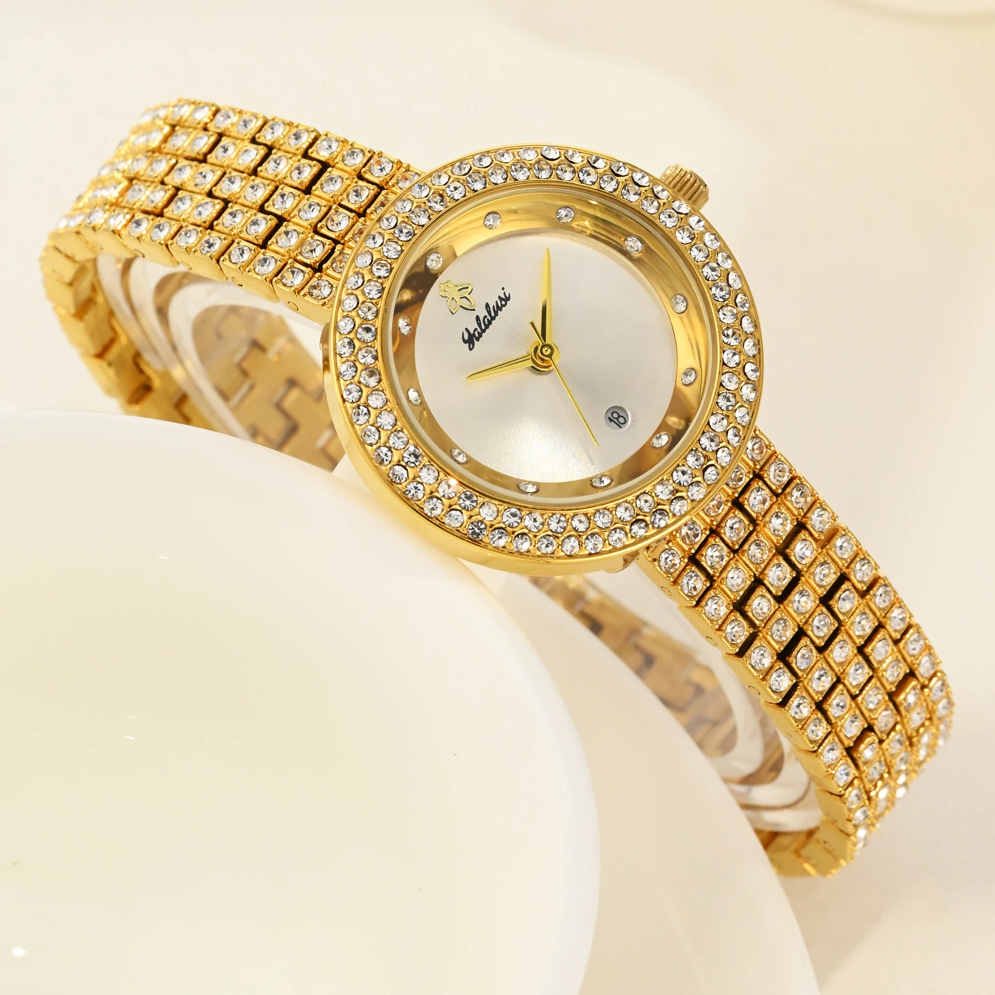 Women's Quartz Watch with Diamond-Set Dial description 8