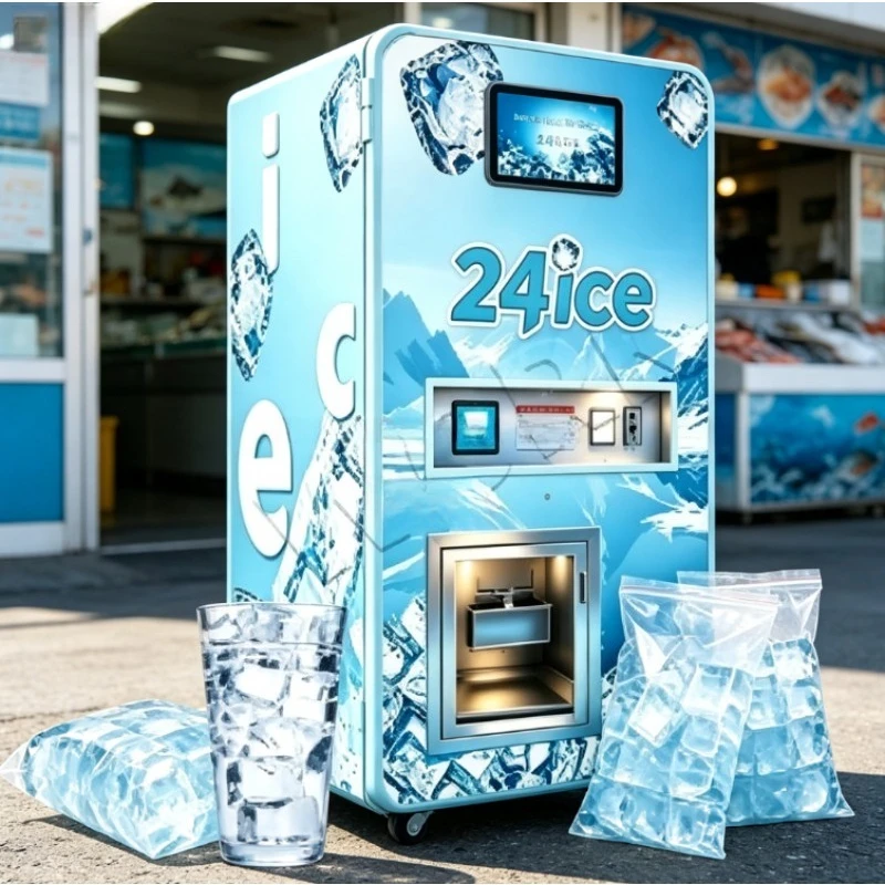 High-end ice machine, reverse osmosis water and ice machine