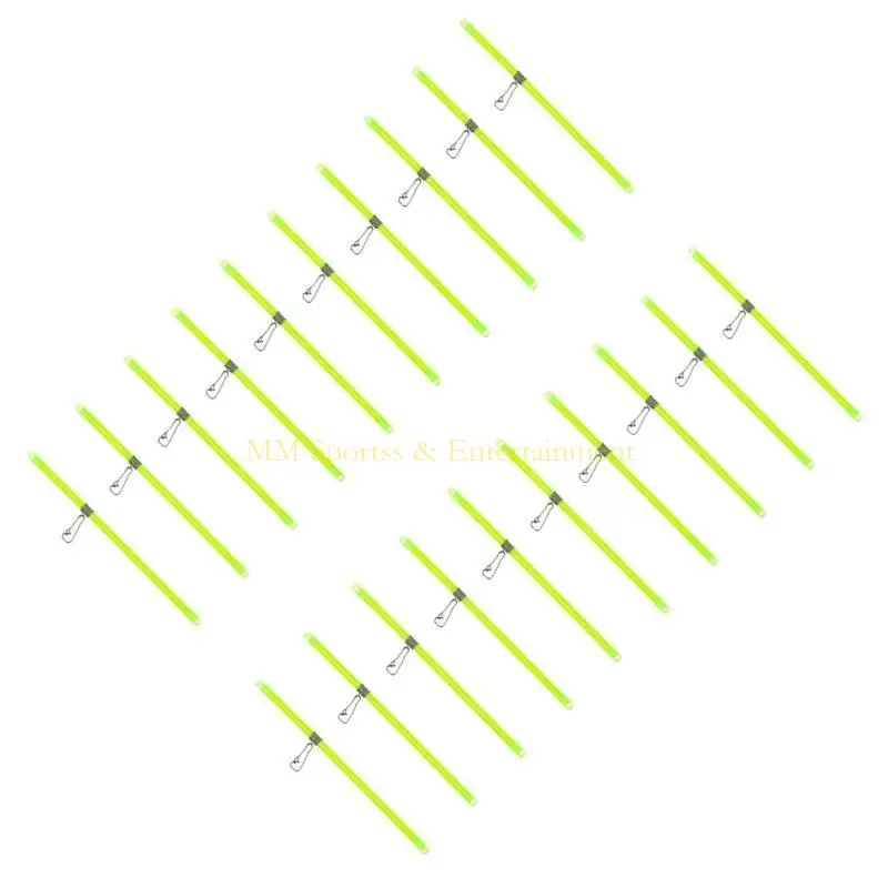 31be مجموعة من 20 موصل توازن صيد خفيف الوزن وموثوق به للصيادين لمختلف ملحقات بقع الصيد #2