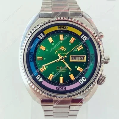 

color large dial watch, fully automatic mechanical watch, Oriental Land, Sea and Air Baptist men's watch