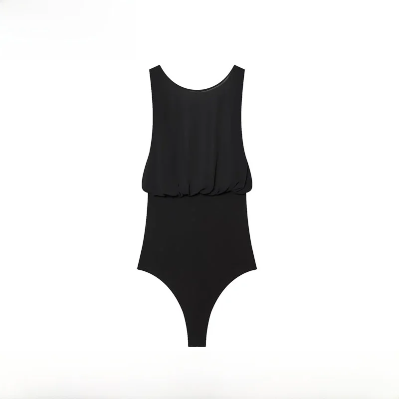 Faionable Georgette Knot Tuta da donna Autunno Inverno Nuovo arrivo ZR Sle Pantaloni a gamba dritta a vita alta