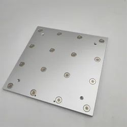 Funssor Creality K1/K1/K1C ultra flat cast aluminum heated bed build plate 6mm magnetic bed