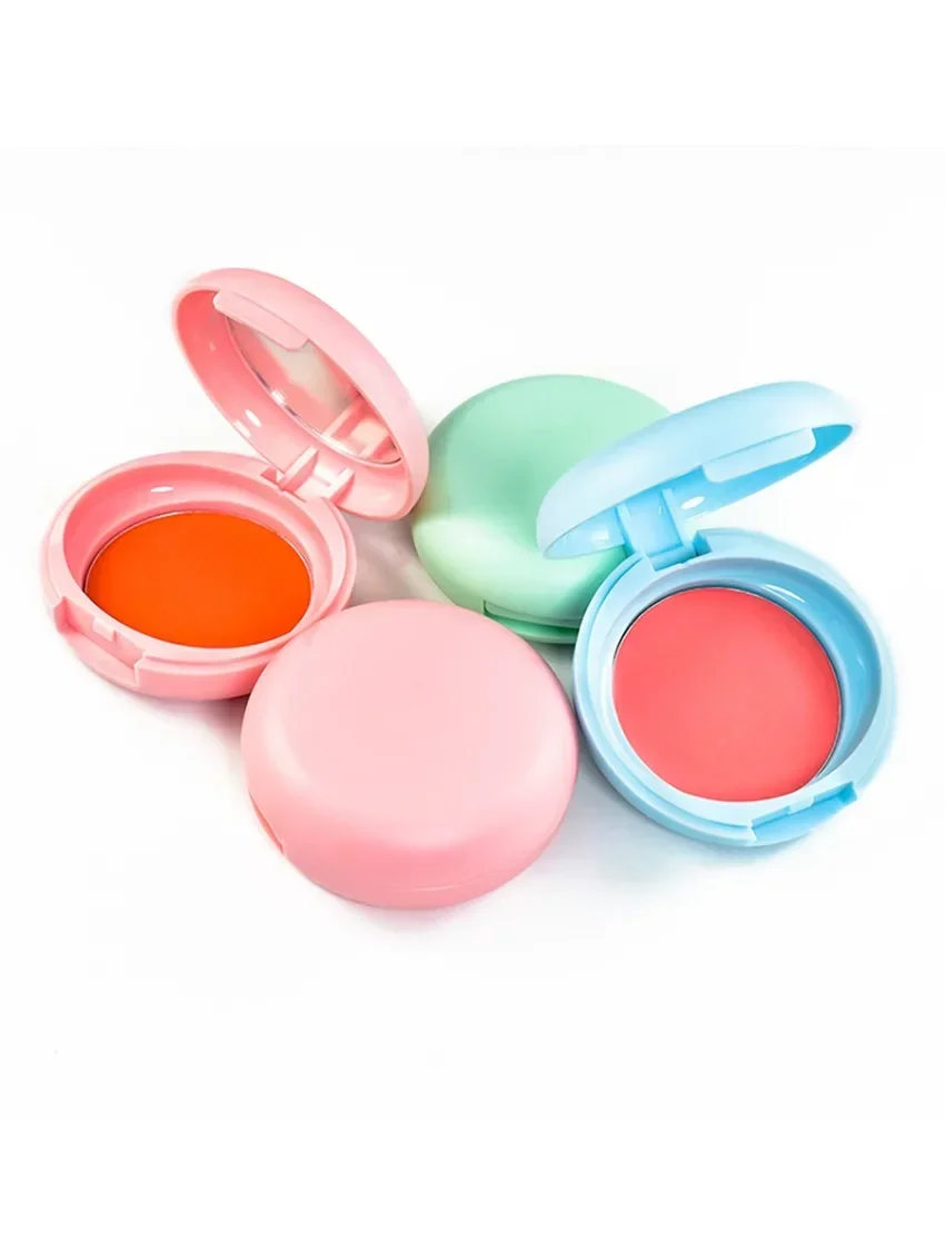 Private Label Blusher Cream/Powder Pigment Long Lasting Waterproof Color Rendering Natural Brighten Custom Logo Makeup Wholesale