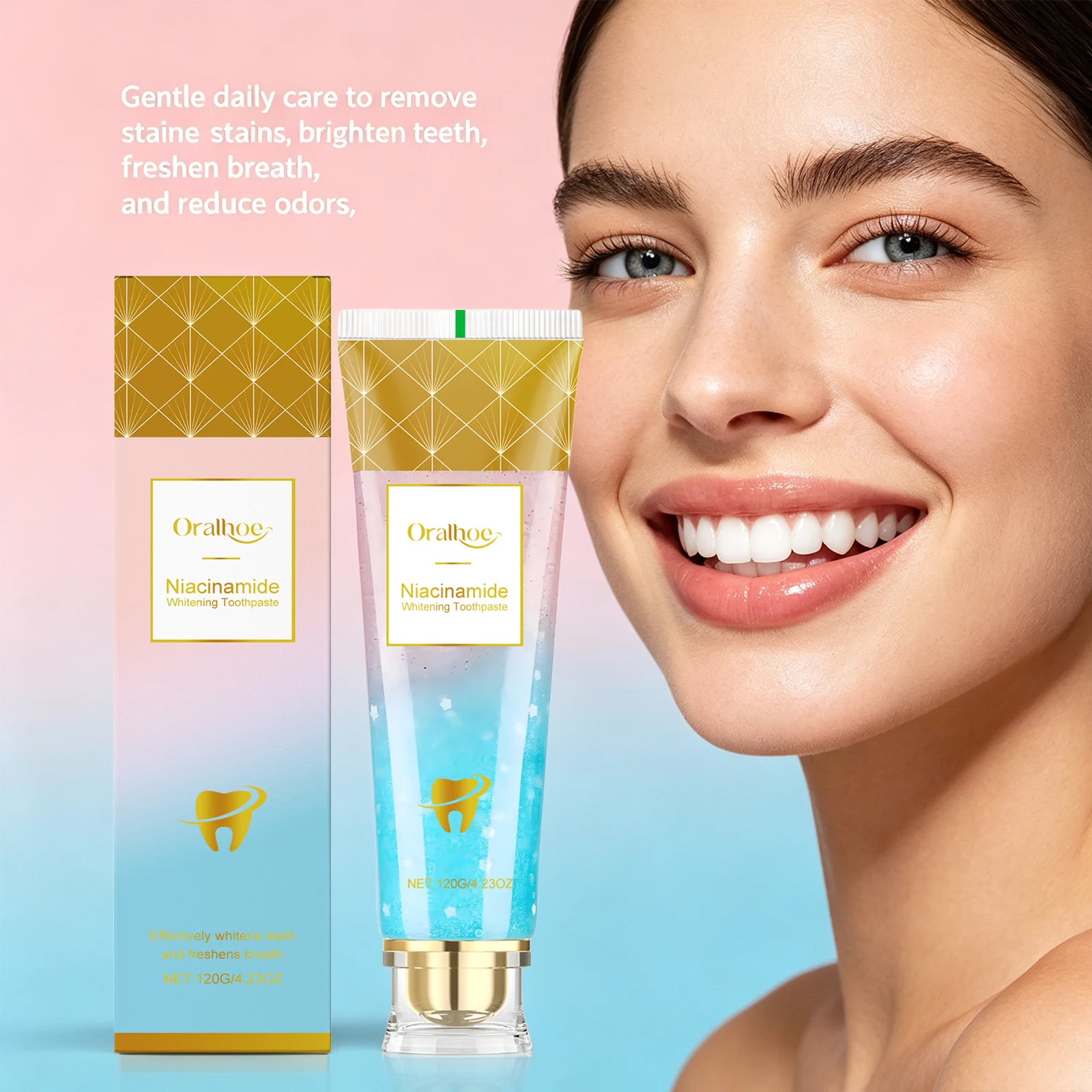 Niacinamide Whitening Toothpas - огляд і ціна Coffee Tea Unit