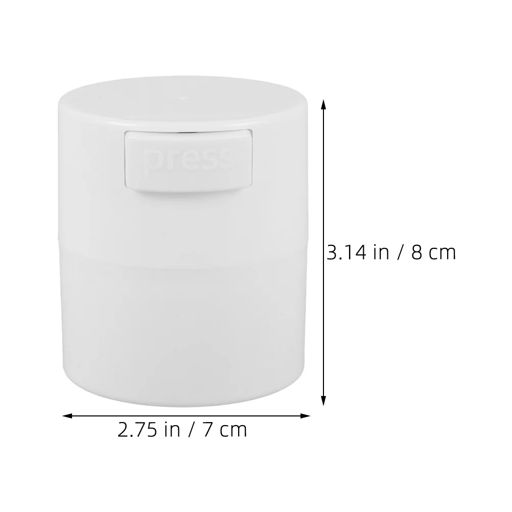 2Pcs Airtight Lash Container Vacuum Seal Eyelash Adhesive Storage Jar Leak-Proof for Lash Extension Accessories