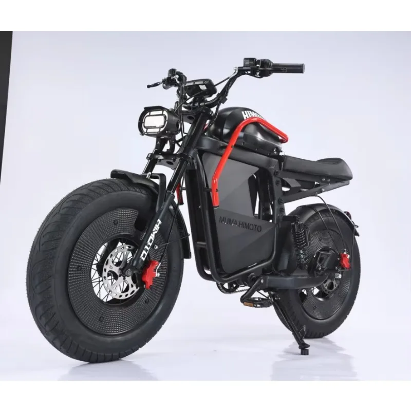 

SXLL Affordable 20-inch electric mountain bike with 500-watt motor foldable electric bike with lithium battery, suitable for adu