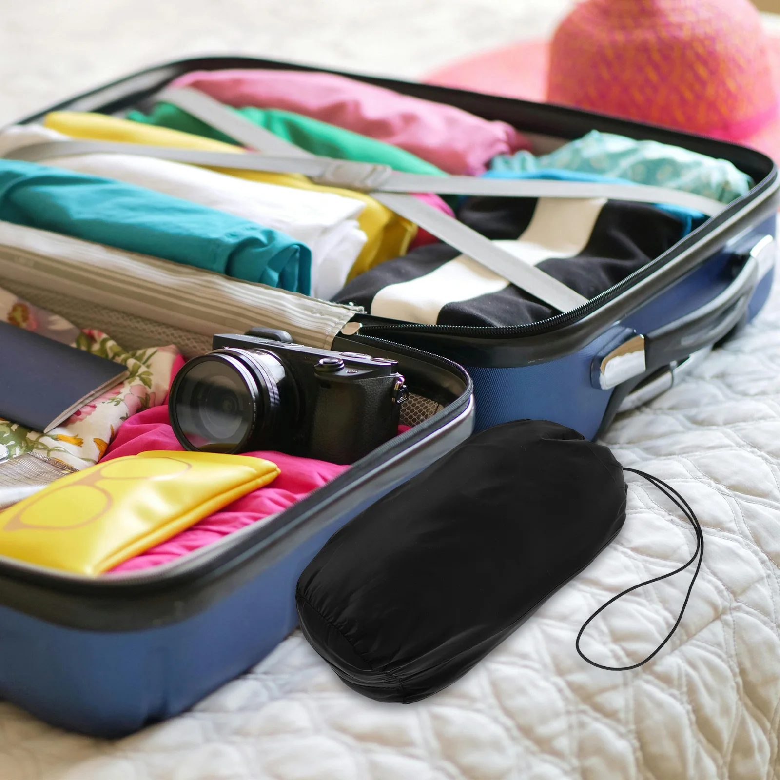 

Down Jacket Compression Bag Lightweight Portable Outdoor Camping Storage Sack for Travel Clothing Organization Sun