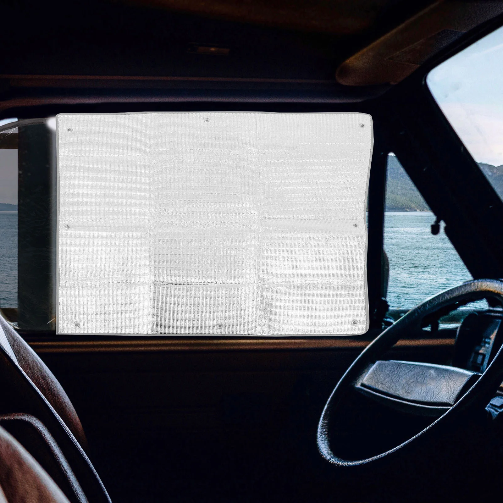 

1Set Insulated Window Cover Heat Reflective Film for Glass Sunproof Thermal Control Blocker Home Office Car Solar Shielding Tint