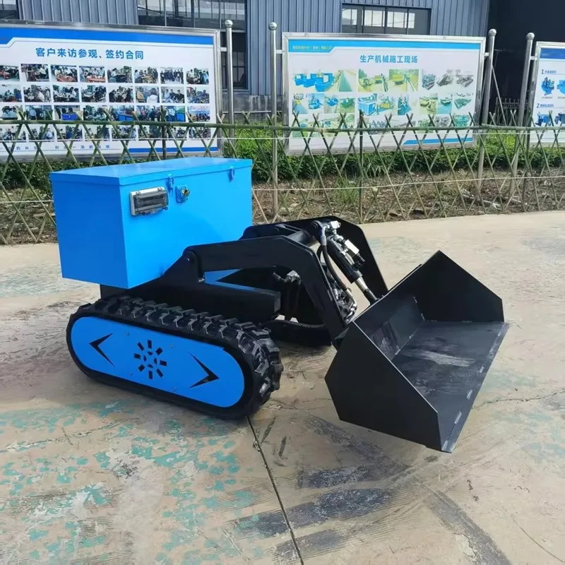 All Terrain Adaptive Track Chassis with Field Steering Function