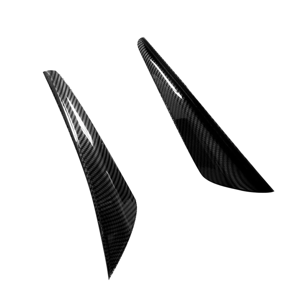 

Car Carbon Fiber Canard Spoiler Splitter Wind Knife Front Bumper Side Trim Cover for-VW Golf MK8 GTI-RLINE 2021 2022 jasmine