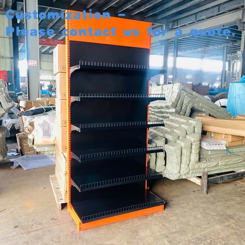 

custom.Hot Sale Highly Recommended Environmental Wood Grain Single-sided Supermarket Shelves