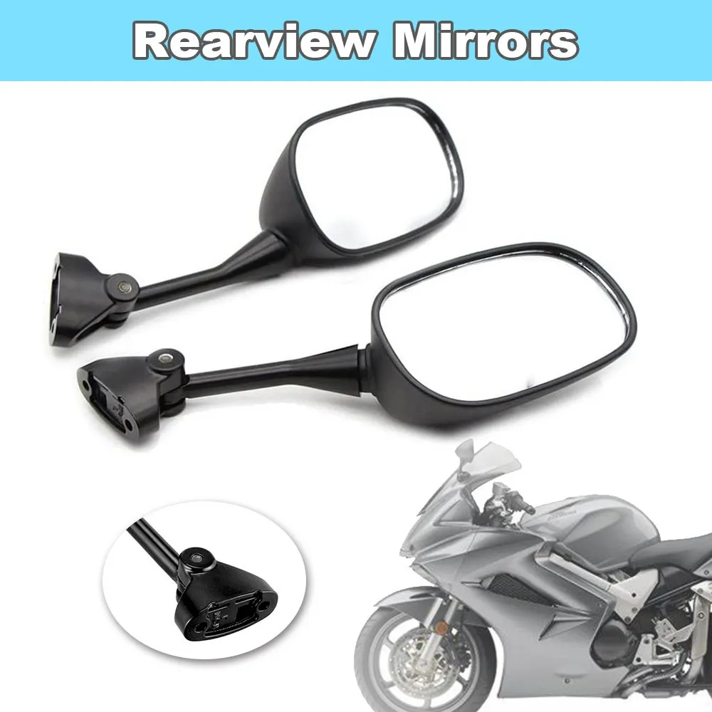 Linke und rechte Seite, Motorrad-Rückspiegel, Rückspiegel, passend für Honda VFR800 2002–2012 V-TEC 2010 2009–2008