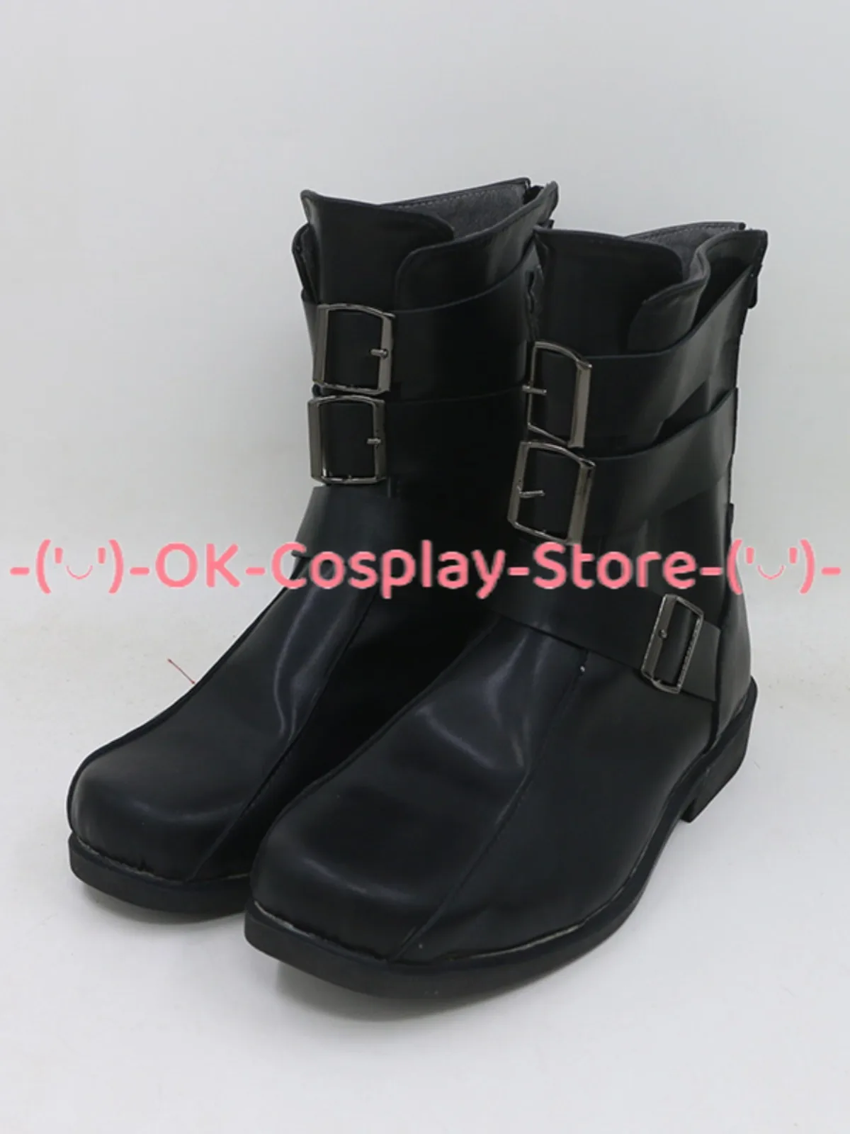 Jin Kazama Cosplay Schuhe Halloween Karneval Stiefel Cosplay Prop Anime Pu Lederschuhe nach Maß