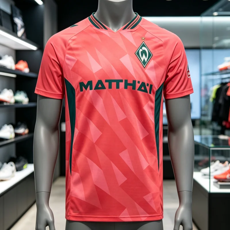 2026-27 New Werder Bremen Men 3D Print Football Jersey Y2K Oversized Family Casual T-shirt Suitable for Daily and Training Wear