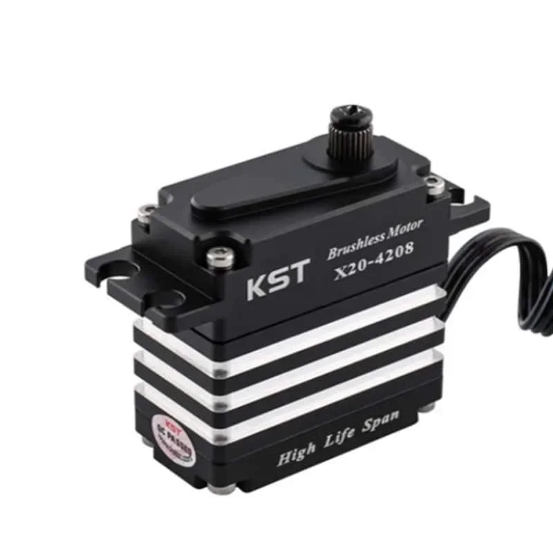 SkyDElKST X20-4208 High-Voltage High-Speed Large-Torque 46KG Aluminum Alloy 7075 Digital For Model Aircraft Fixed-Wing Servo Mot