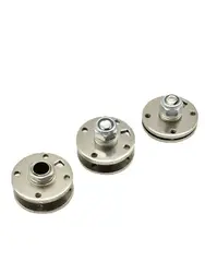 Circular Disk Damper Hinge with Adjustable Torque & 360° Rotation, Free-Stop & Flexible Angle Adjustment