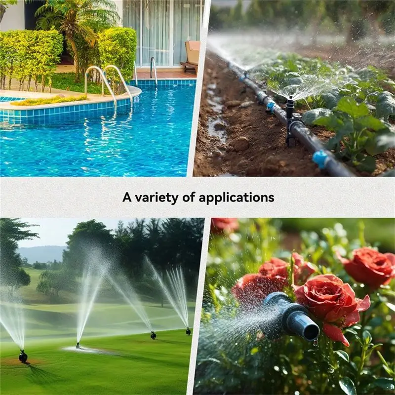 PZHI Water Timer Brass Inlet with LCD Display, Rotary Knob Control Garden Sprinkler Timer 1-Outlet Rain Delay Child Lock for