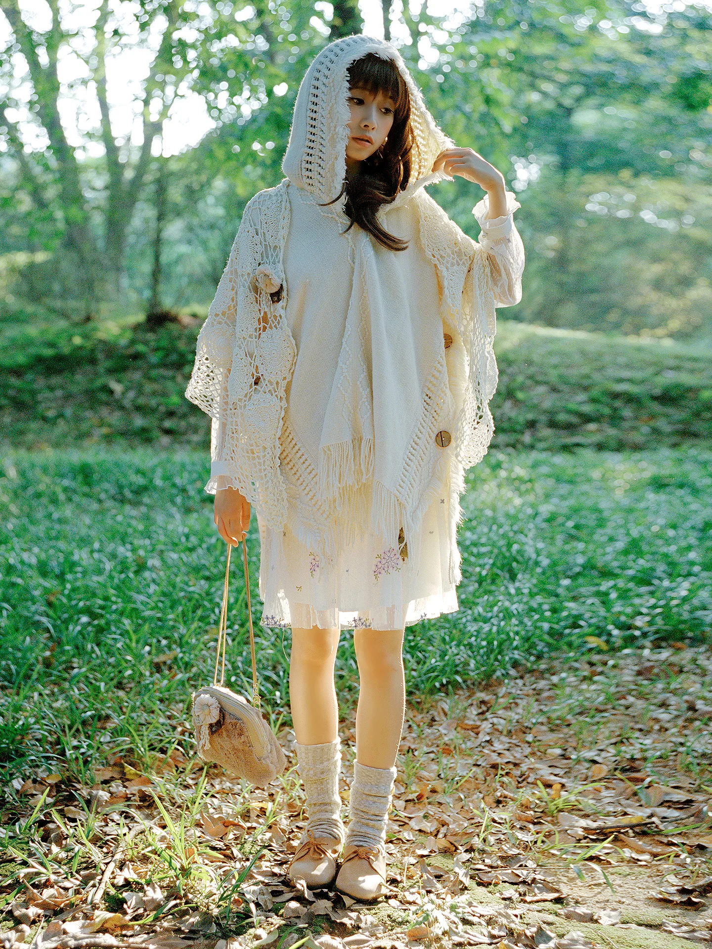 

Original Cloud Molecule Gentle Tassel oulder Wrap Spring Autumn Knitted Hooded Cowl Ne Loose Fit Soft Polyester Casual St...