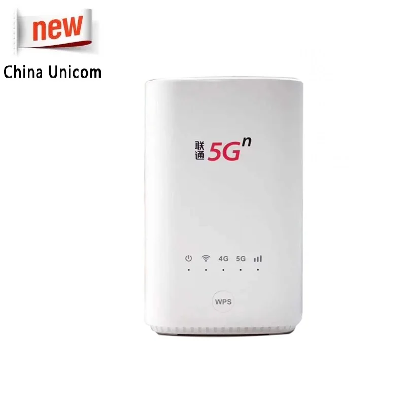 

NEW Unlock China Unicom VN007+ 5G CPE Wireless Router Modem 2.3Gbps Mesh wifi SIM Card NSA/SA NR n1/n3/n8/n20/n21/n77/n78/n79