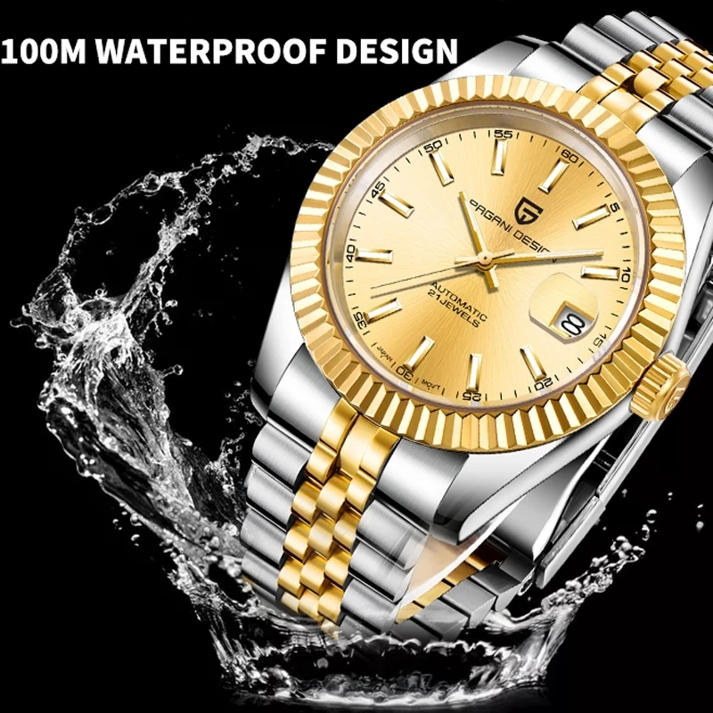 PAGANI DESIGN V2 Version Men\'s Luxury Business Watch Top Brand NH35A Movement Automatic Watch Sapphire Glass Mechanical Watches