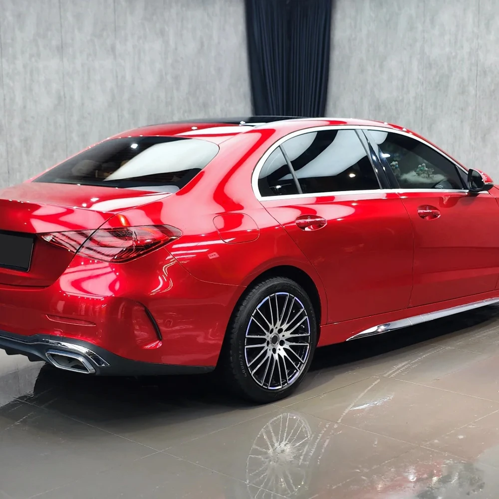 

Автомобильная наклейка, жидкий металл, вишня, красный цвет, виниловая пленка, ПЭТ, без пузырьков, автомобильные аксессуары, автосамоклеящиеся наклейки