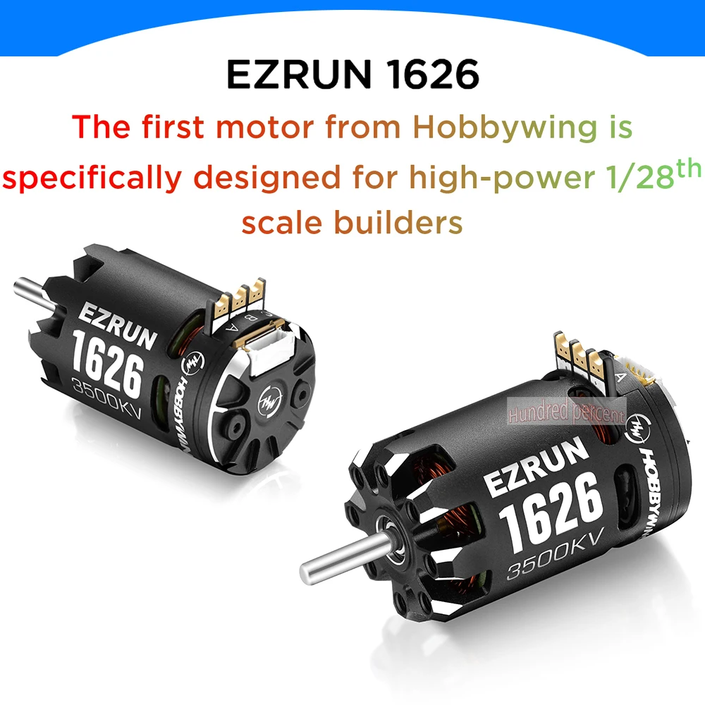 Hobbywing EZRUN 1626SD 3500KV 5000KV 6000KV Sensored Brushless Motor Adaptation 1/28 MINI28 30A ESC Small Remote Control Vehicle