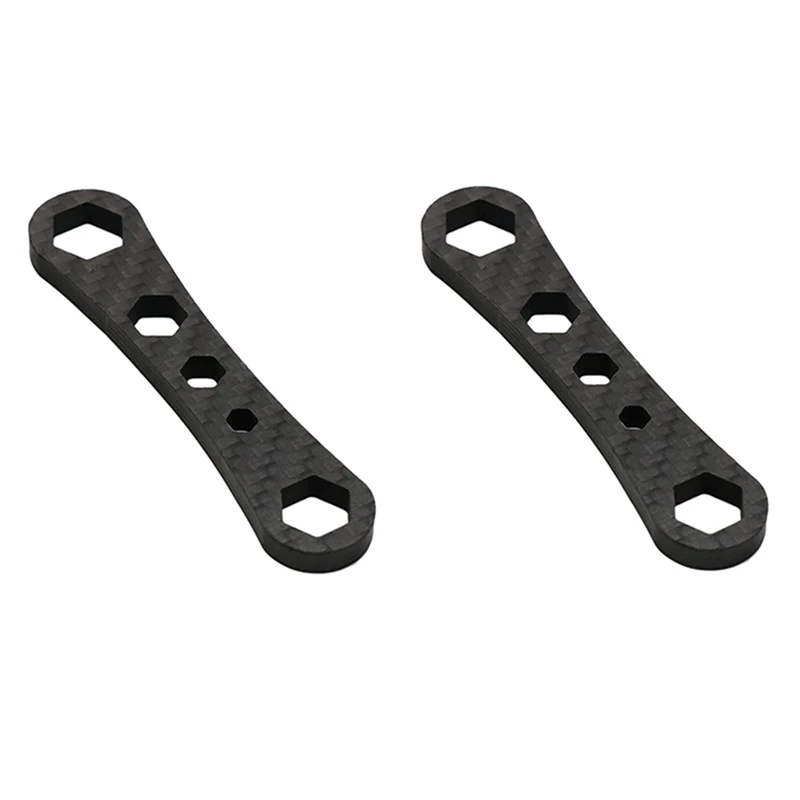 2X Bicycle Carbon Fiber Wrench 4 6 8 10 11Mm Hex Tool Bike Repair Tool For Brompton MTB Road Bike