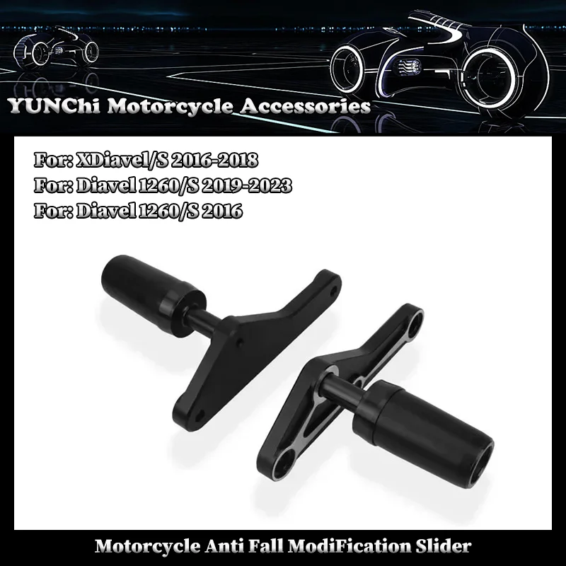 

For DUCATI XDiavel/S 2016-2018 Diavel 1260/S 2019-2023 Diavel 1260/S 2016 Motorcycle Frame Slider Bodywork Crash Pad Protection