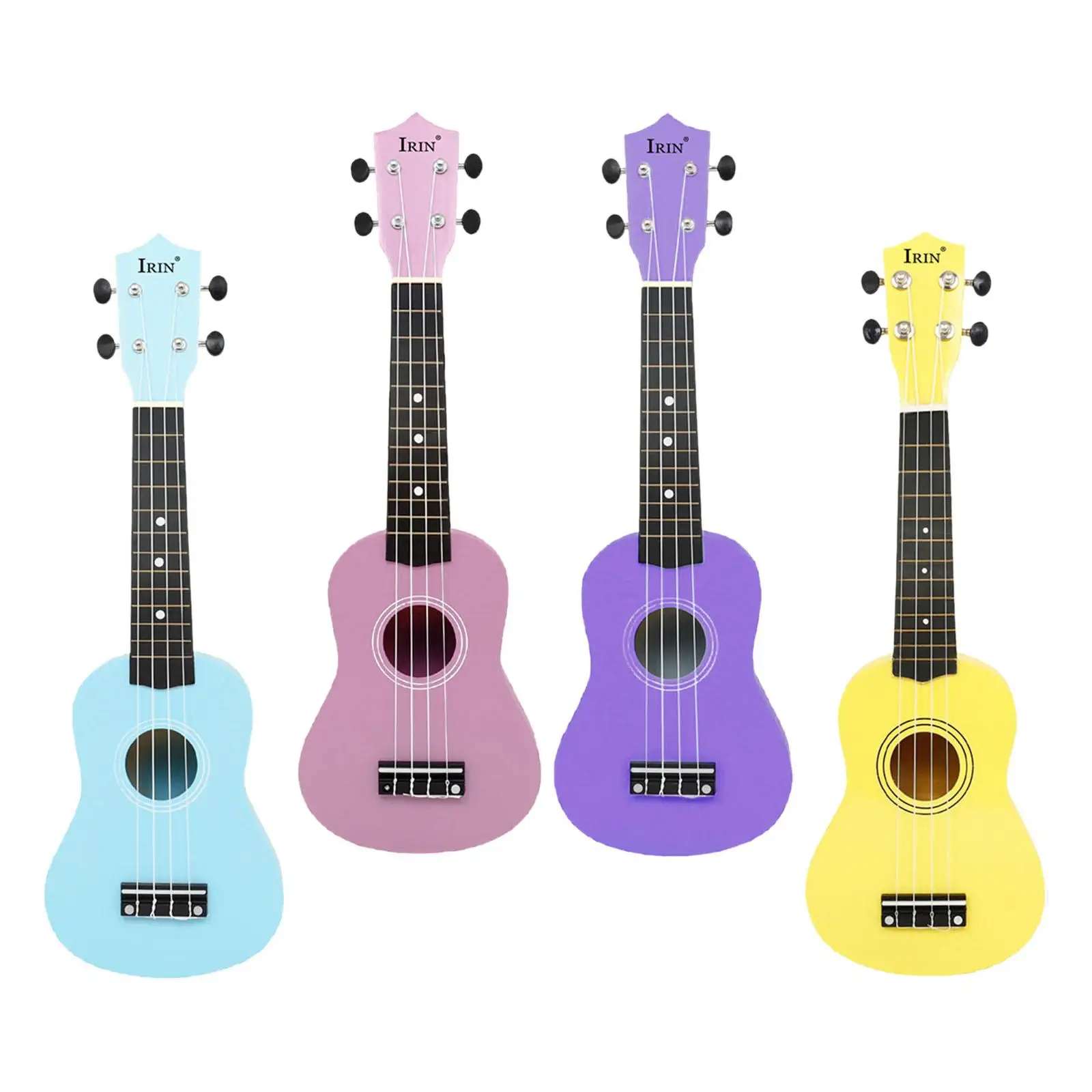 Kids Ukulele 4 String Mini Guitar 21.26'' Developmental Musical Instrument Wood Ukelele for Early Educational Party Toys Baby