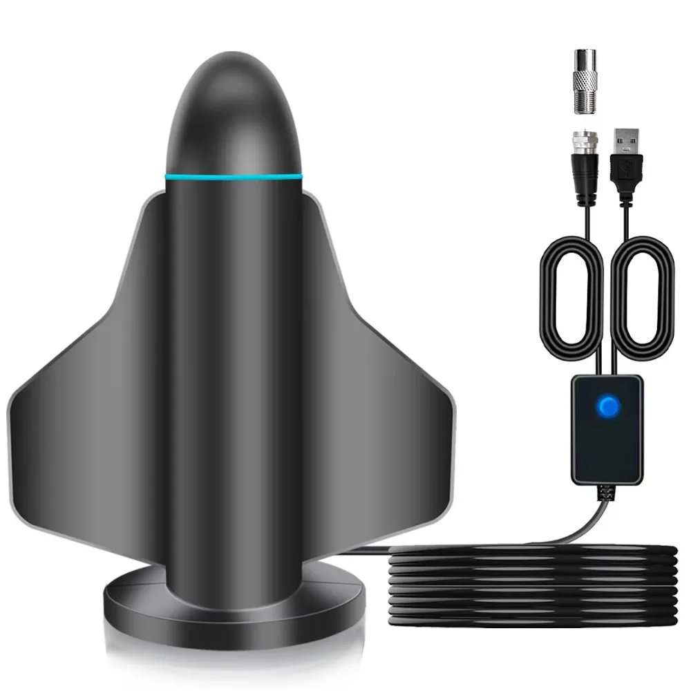 Digital Antenna for Smart TV,600+ Miles Range TV Antenna Indoor, Antennas for Local Channels with Amplifier Support 4K1080p HDTV