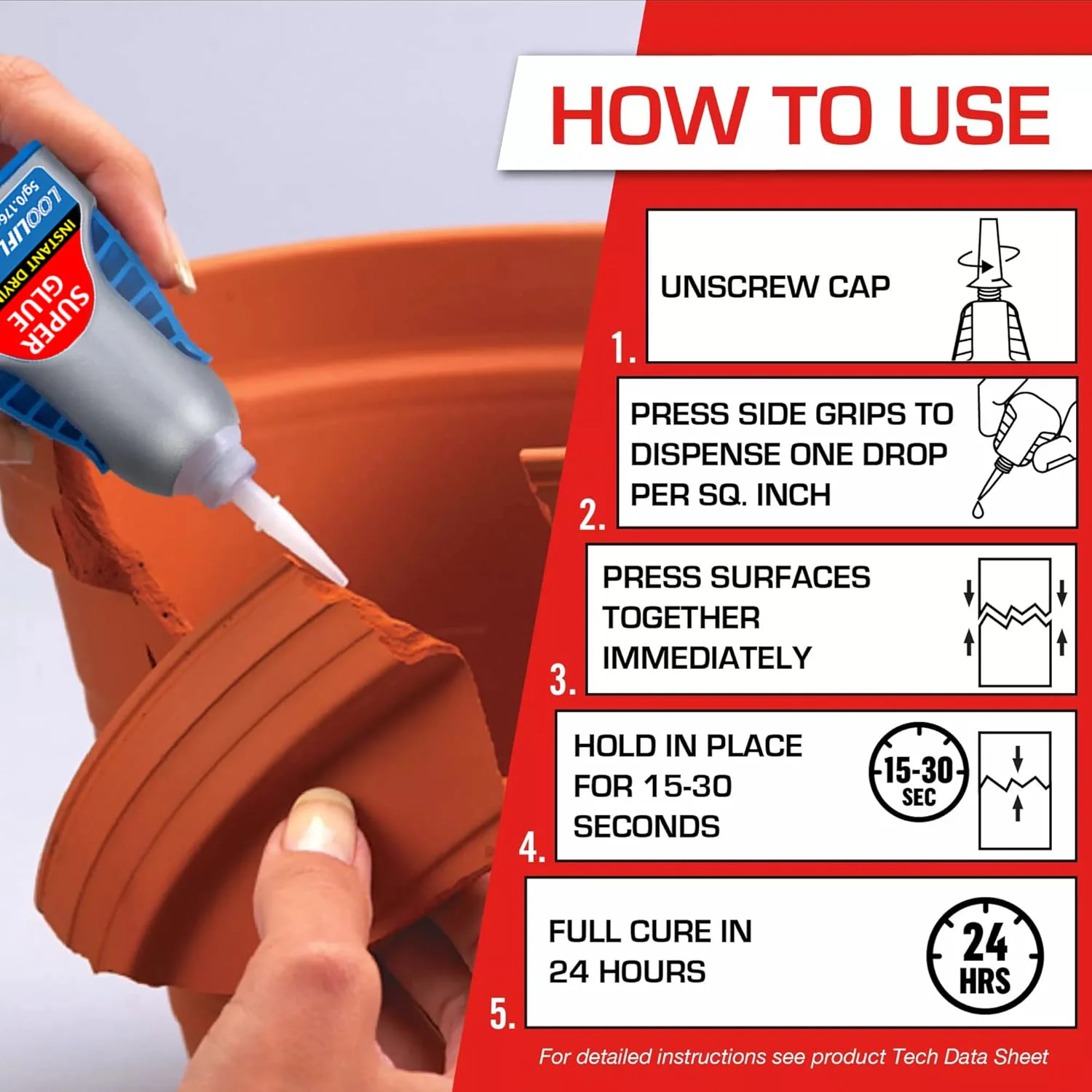 A cola forte é uma cola forte transparente de hidroacrilato seca rápida e sem sabor, adequada para a ligação de vários materiais.