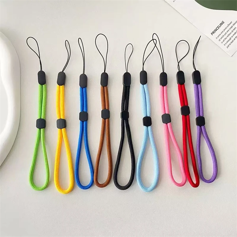 

Регулируемый ремешок на запястье ярких цветов для iPhone Samsung, аксессуар для телефона, микрокамера GoPro, USB-флеш-накопители, ключи, удостоверение личности