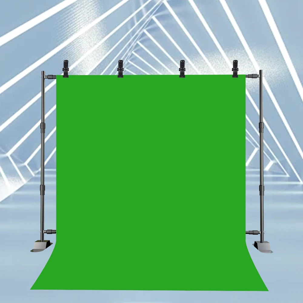 Photography Background Stand Kitbackdrop Background Stand Frame Double-Crossbar Support System With Background Cloth