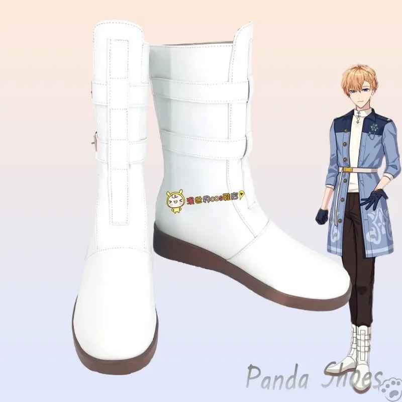 Zapatos de Cosplay de promesa de mago Heathcliff, juego de Anime Cos, Botas Largas, accesorios de vestuario de cómic para fiesta de Halloween