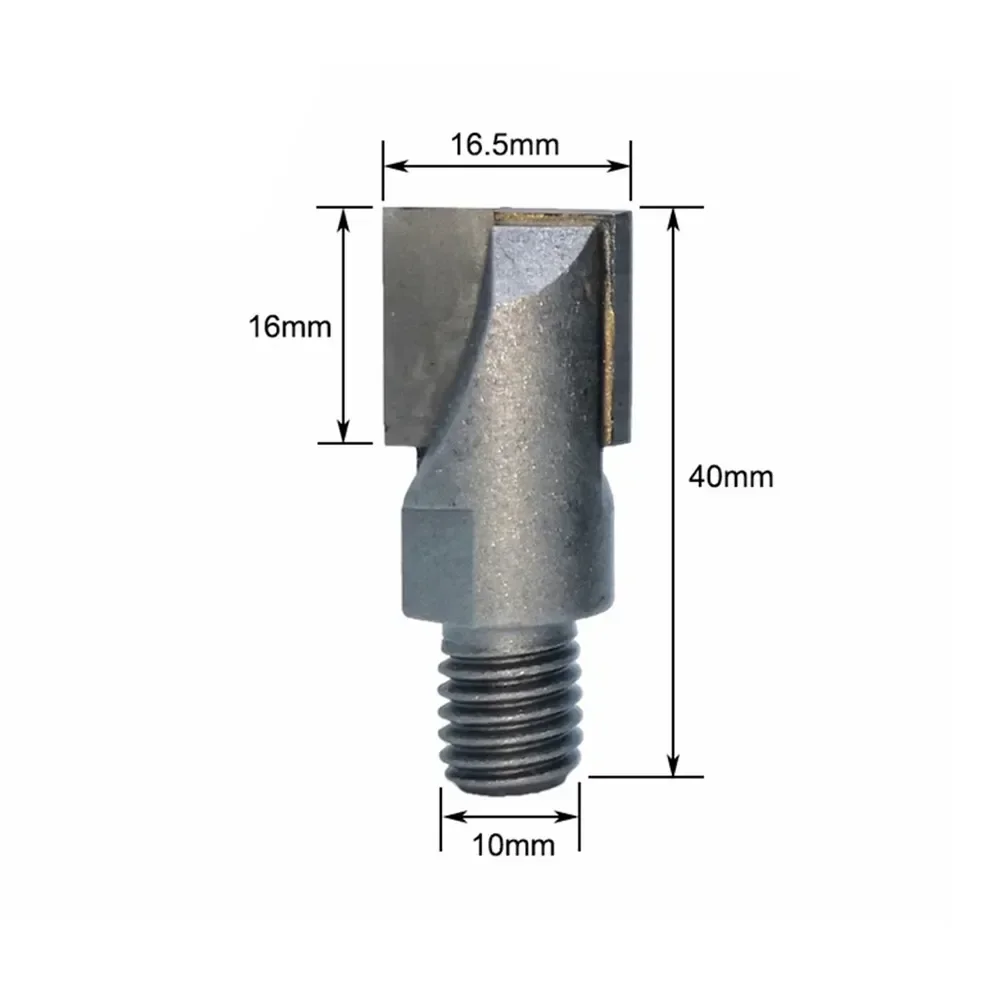 10mm Shank Milling Cutter Tungsten Steel Alloy Special Wooden Door Slotter Blade Beautiful Slotting Shape Blade