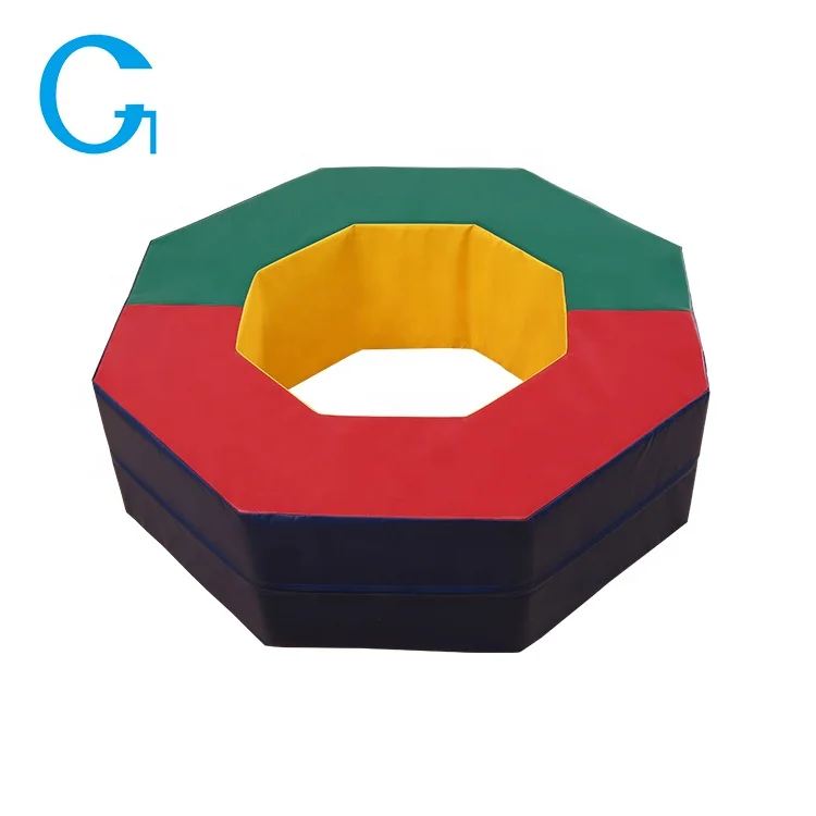 High Quality Soft Play Items Octagon Tunnel for Kids Gym Playground