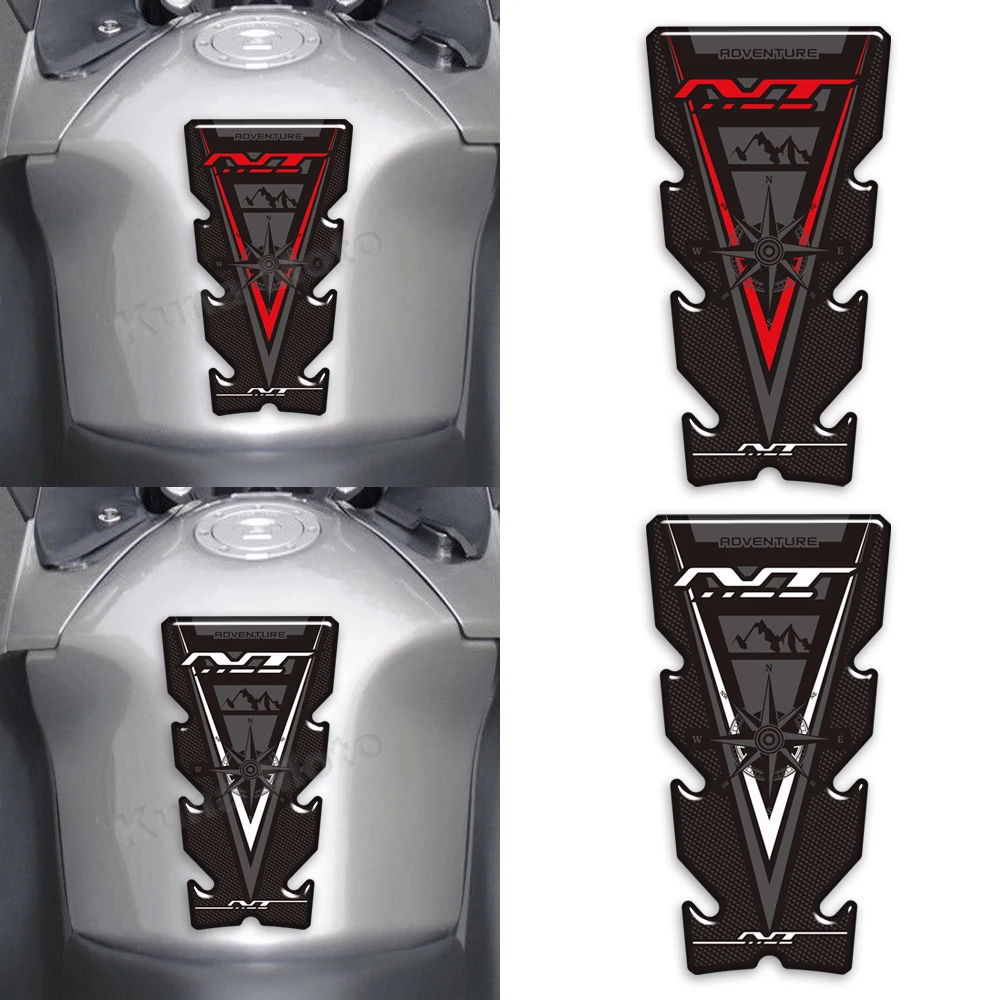

For Honda NT 650 700V 1000 1100 Adventure Protector Tank Pad Grips Gas Fuel Oil Kit Knee Stickers Decals
