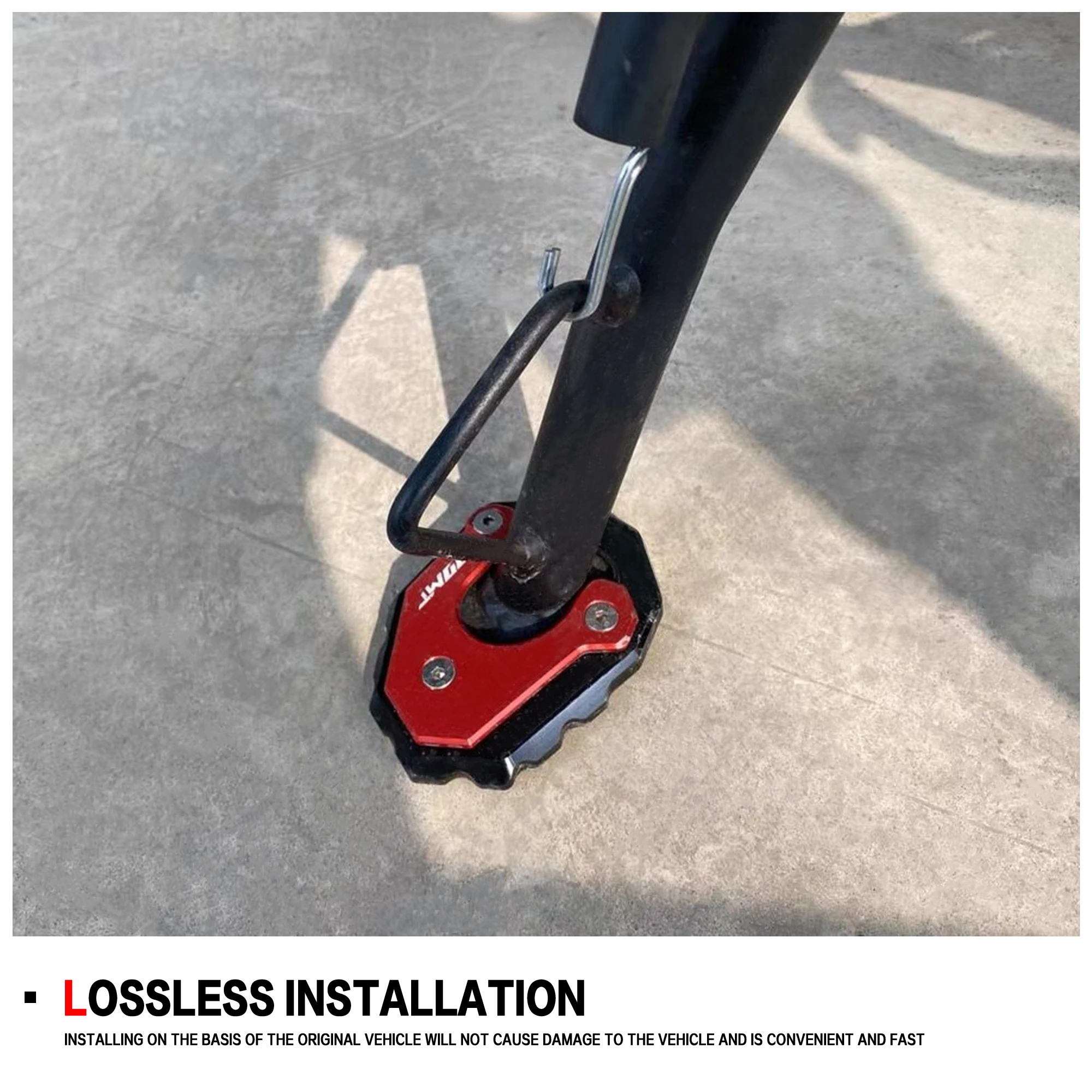 ل CFMOTO 800MT 800 MT دراجة نارية الملحقات CNC مسنده الجانب حامل تمديد CF MOTO 800 MT800 2024 2025