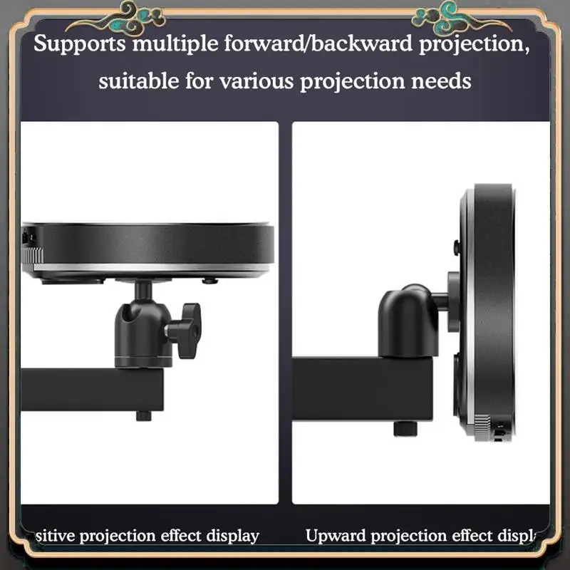 

ASMA-Projector Stand Sturdy Carbon Steel Wall Mounted Bracket With 1/4 Inch Screw For XGIMI JMGO Xiaomi Extender Holder