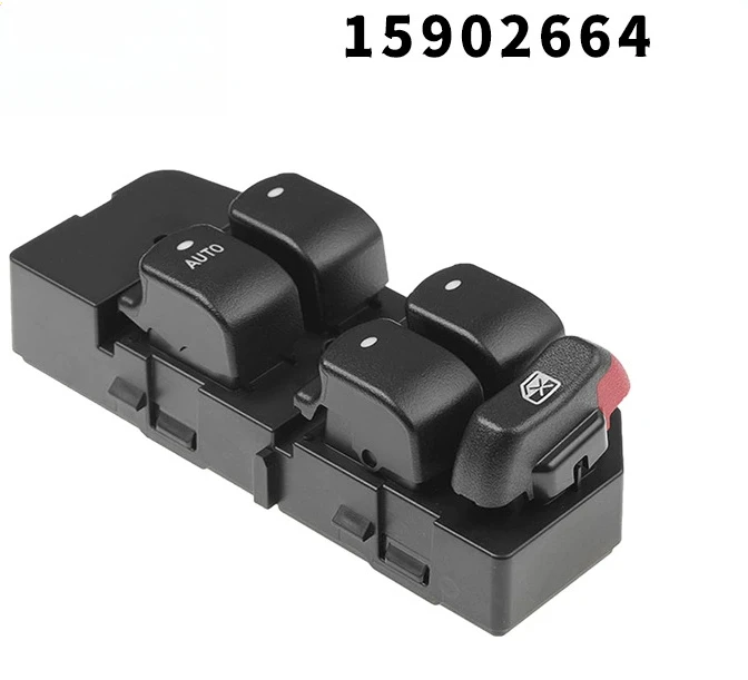 

20807219 Power Window Switch Regulator Lifter Button For 2008 Chevrolet Malibu LTZ 3.6L 15902664 Car Parts Accessories 12Pins