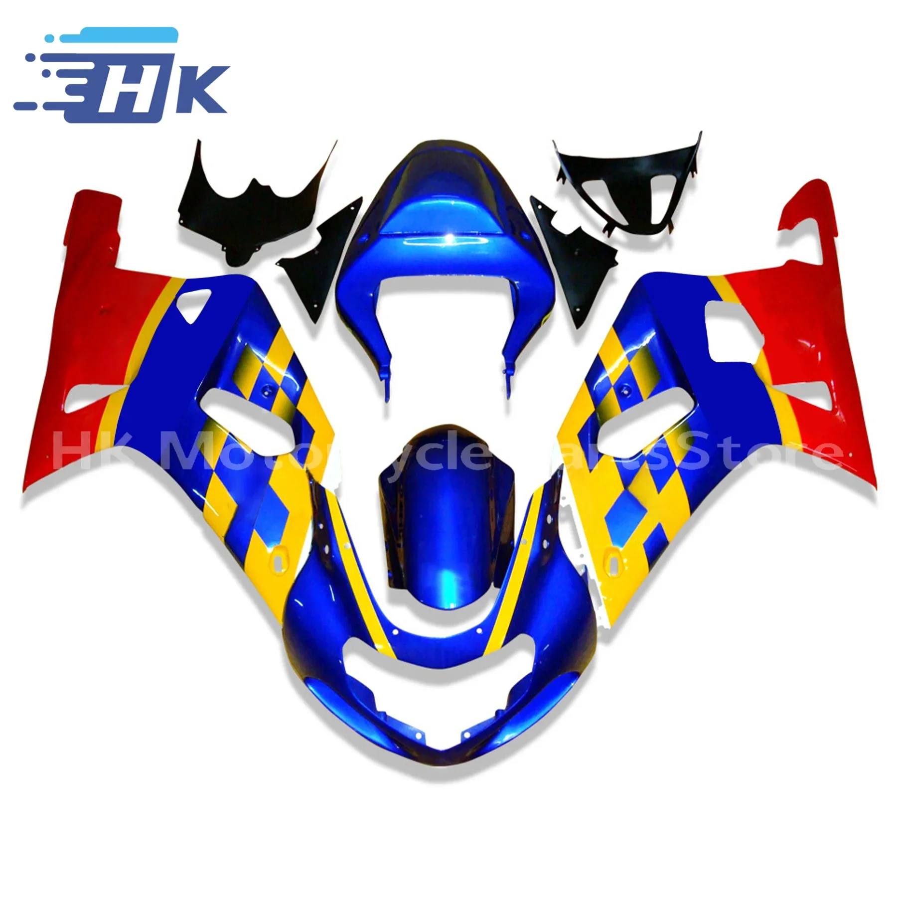 

Full Set Motorcycle Aftermarket Fairings kit Fit for GSXR600 750 2001 2002 2003 gsxr750 gsxr 600 K1 01 02 03 Fairing